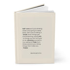 Crowned Energy CO. Journal Printify Paper products Hardcover Self-Care Journal for Mental Health, Gratitude & Wellness