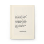 Crowned Energy CO. Journal Printify Paper products Hardcover Self-Care Journal for Mental Health, Gratitude & Wellness