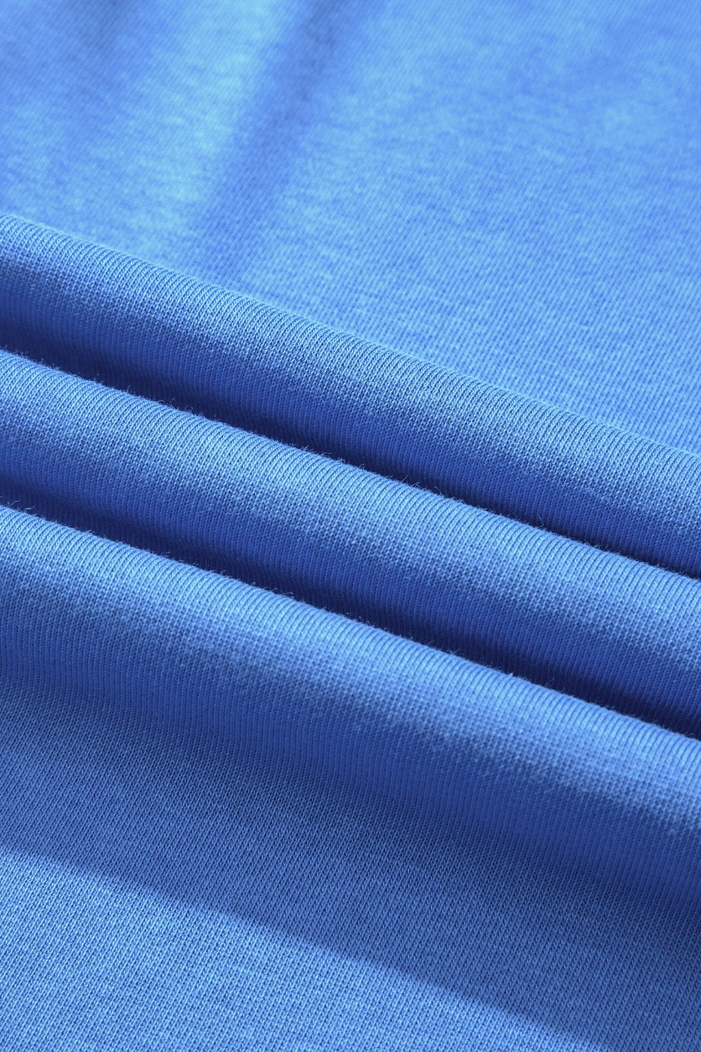 Sky Blue Slim Ribbed Tank Top and Sweatpants Set - Crowned Energy CO.