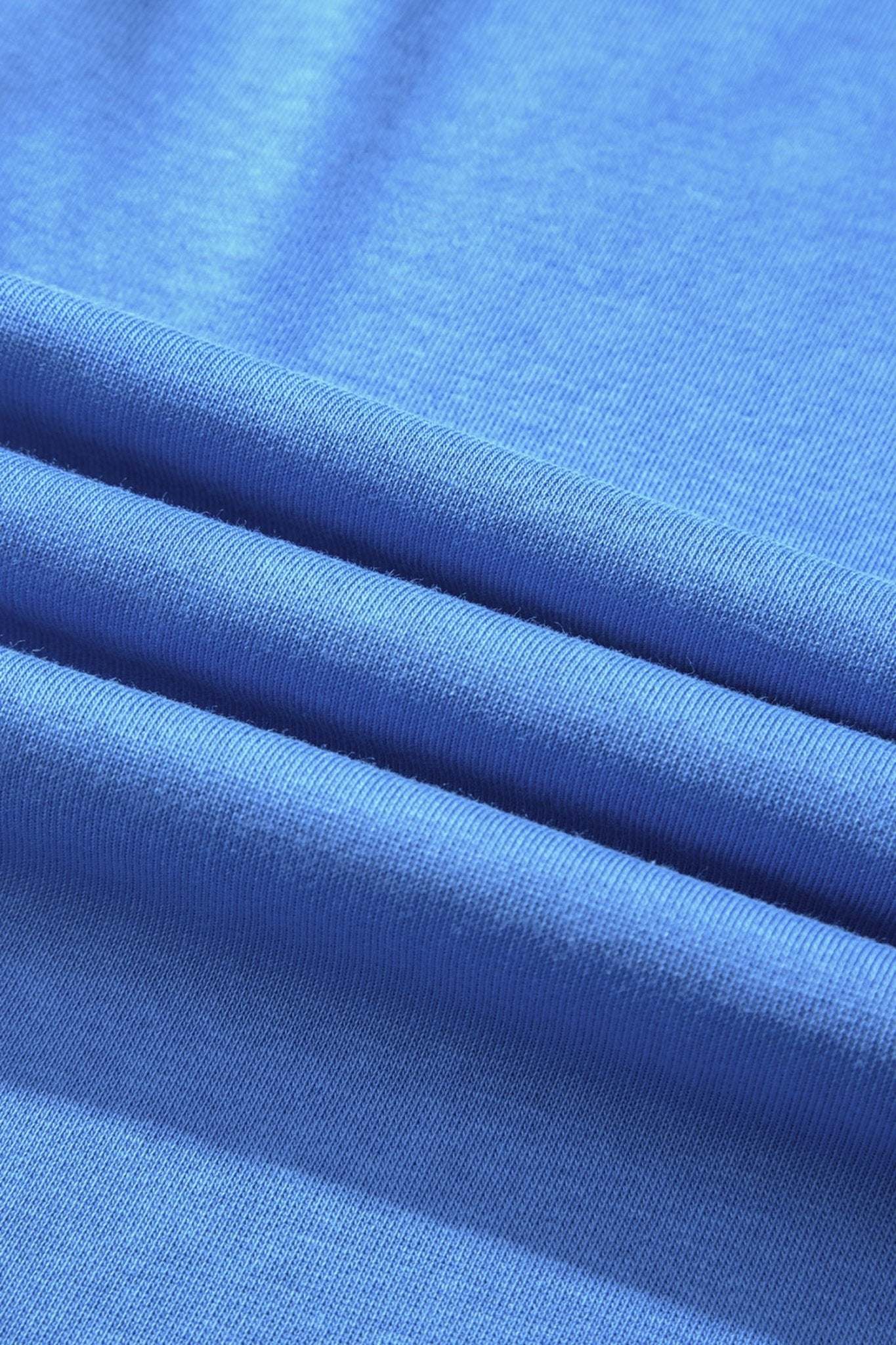 Sky Blue Slim Ribbed Tank Top and Sweatpants Set - Crowned Energy CO.