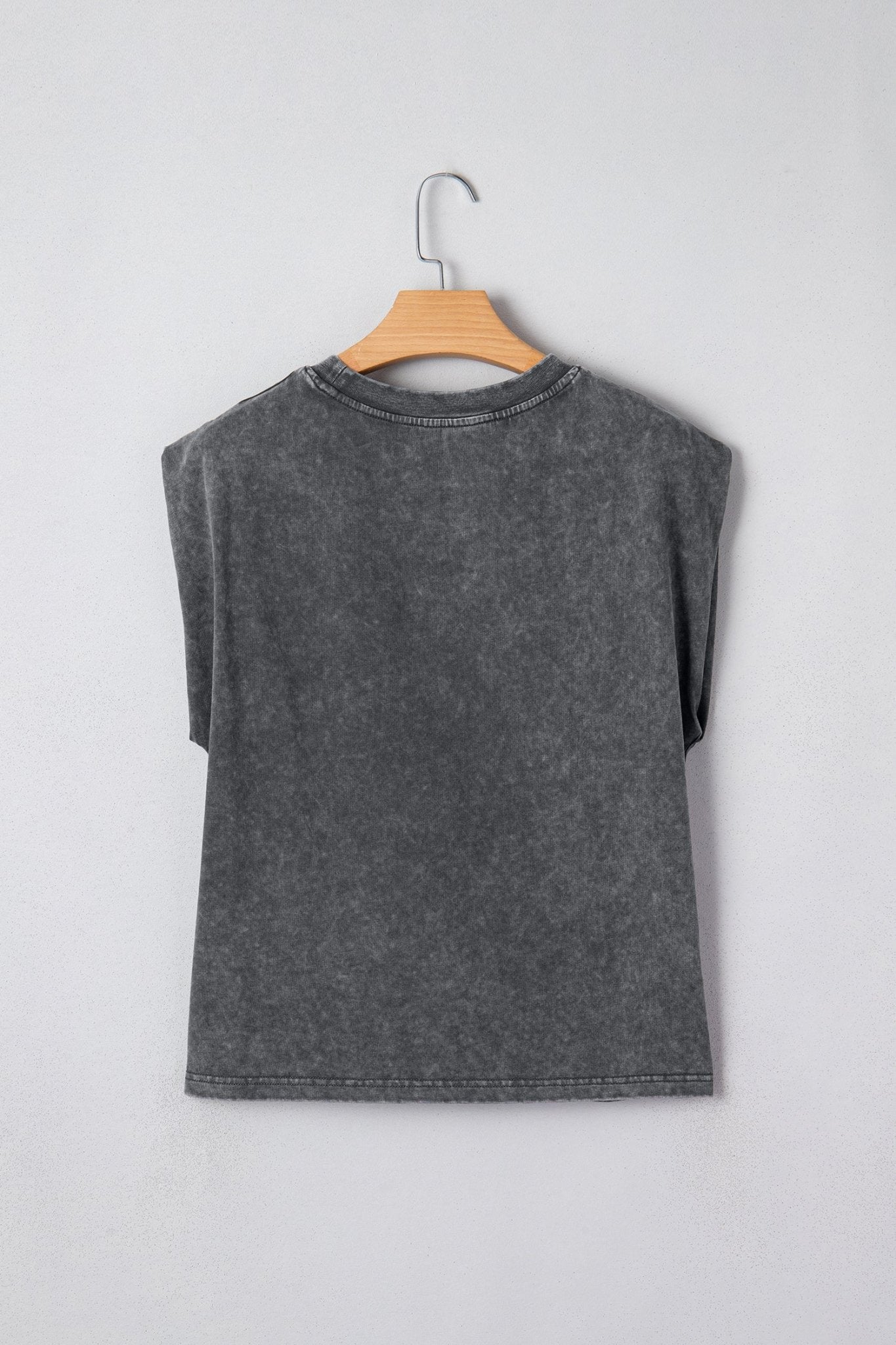 Sleet Cowboy & Beer Western Graphic Mineral Wash Tank Top - Crowned Energy CO.