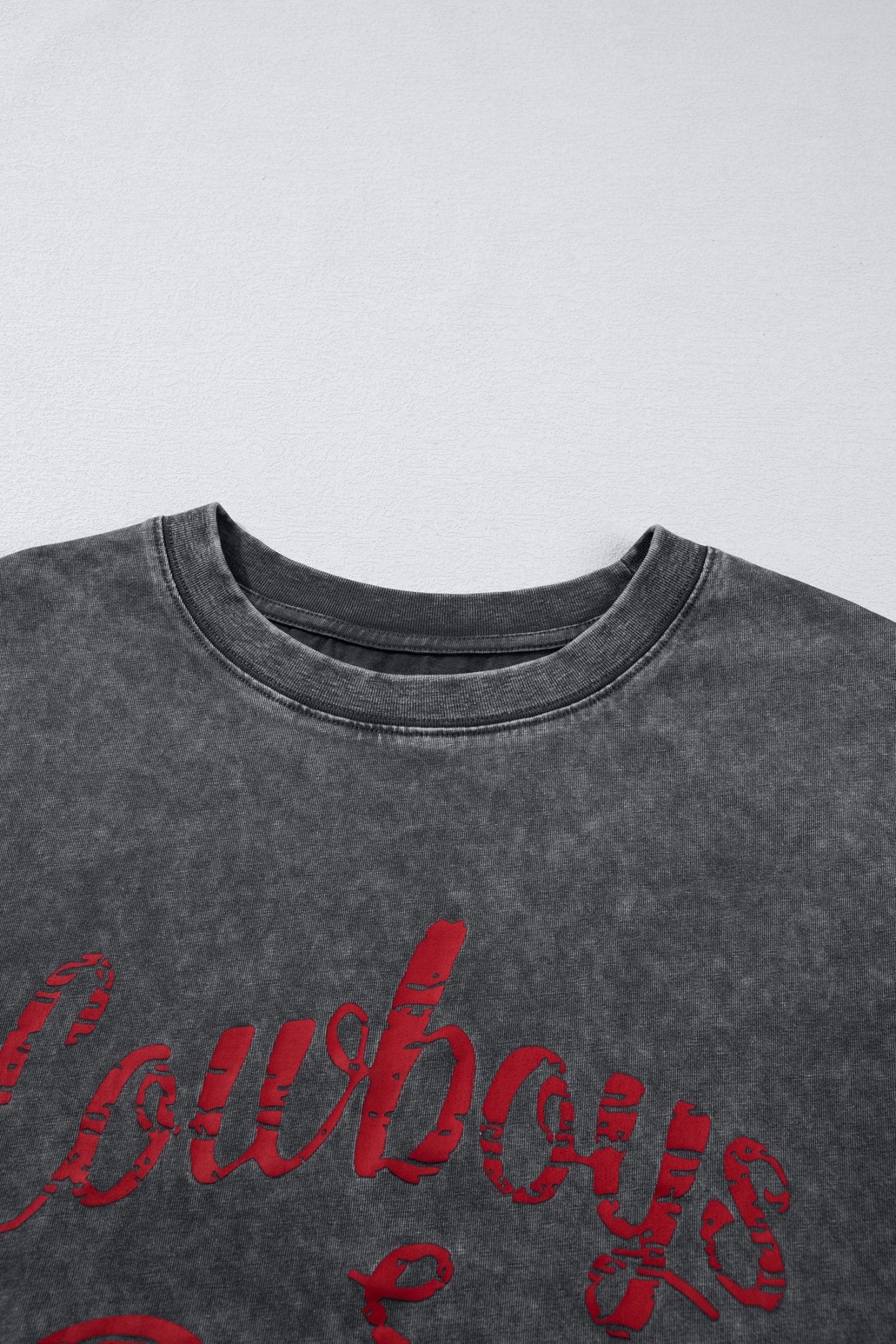 Sleet Cowboy & Beer Western Graphic Mineral Wash Tank Top - Crowned Energy CO.