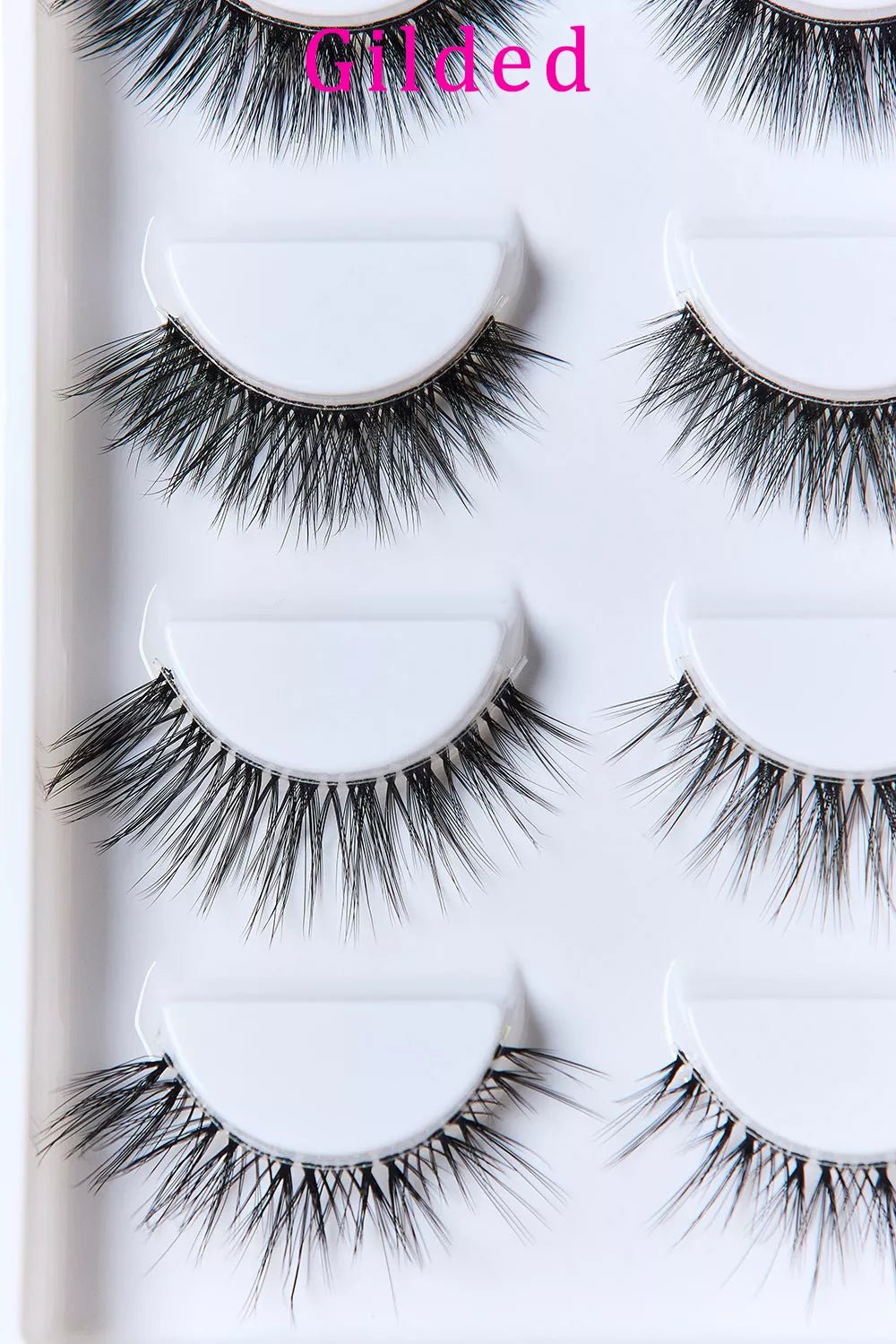 Crowned Energy CO. Gilded / One Size Trendsi Accessories SO PINK BEAUTY Faux Mink Eyelashes Variety Pack 5 Pairs