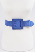 Square Straw Buckle Belt - Crowned Energy CO.