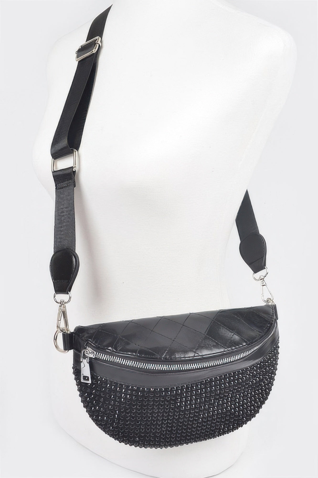 Stone Studded Fanny Pack - Crowned Energy CO.