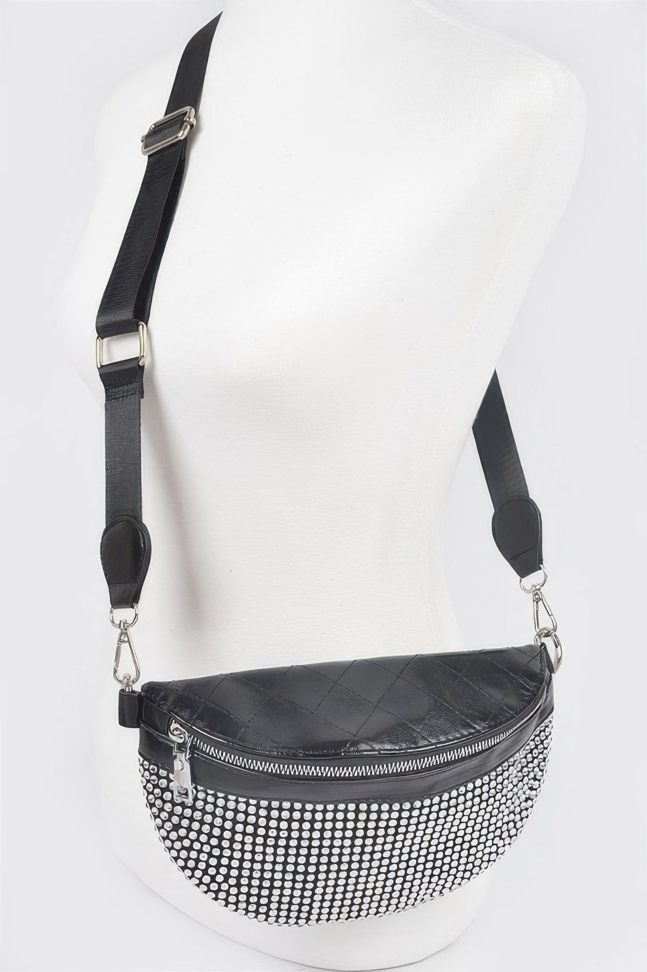 Stone Studded Fanny Pack - Crowned Energy CO.