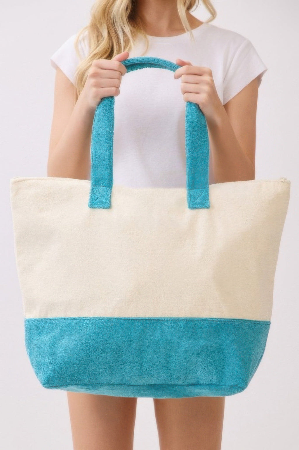 Take Me To The Beach Terry Tote - Crowned Energy CO.