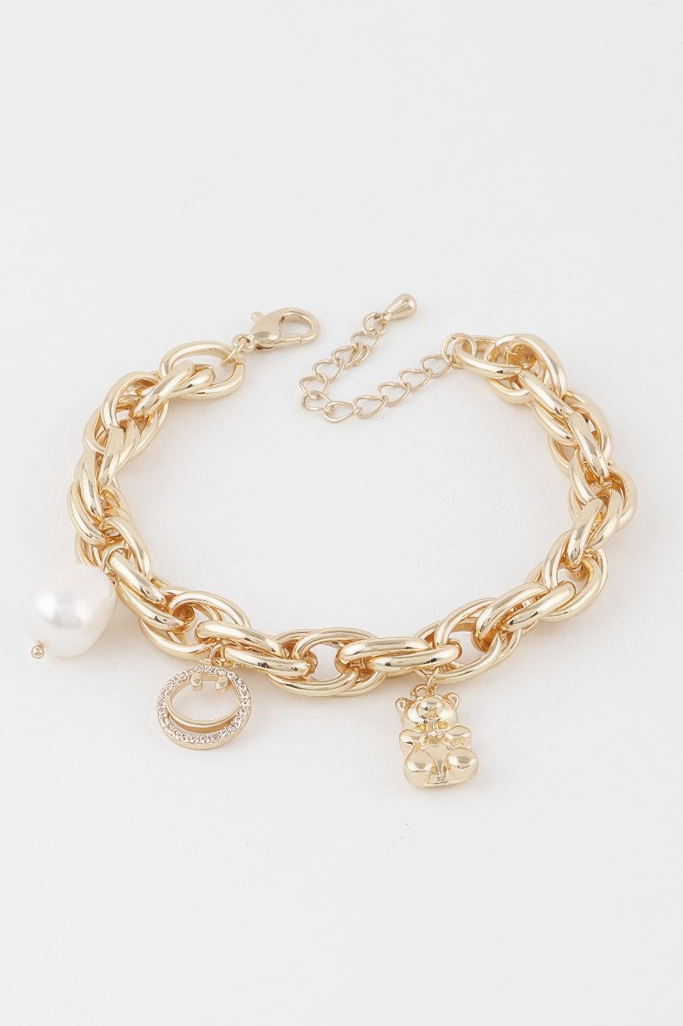 Teddy Bear Chain Bracelet - Crowned Energy CO.