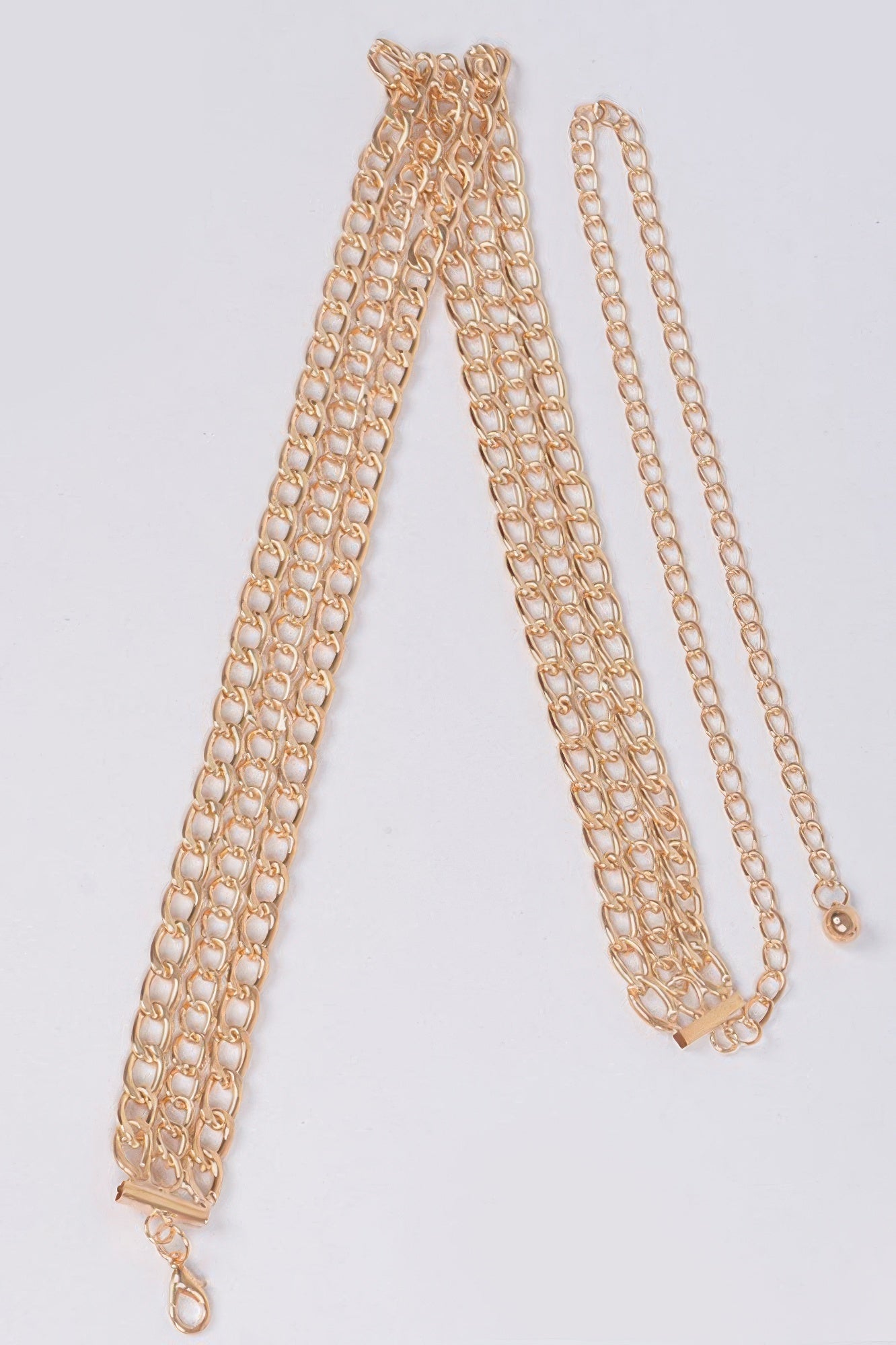 Three Layer Fashion Chain Belt - Crowned Energy CO.