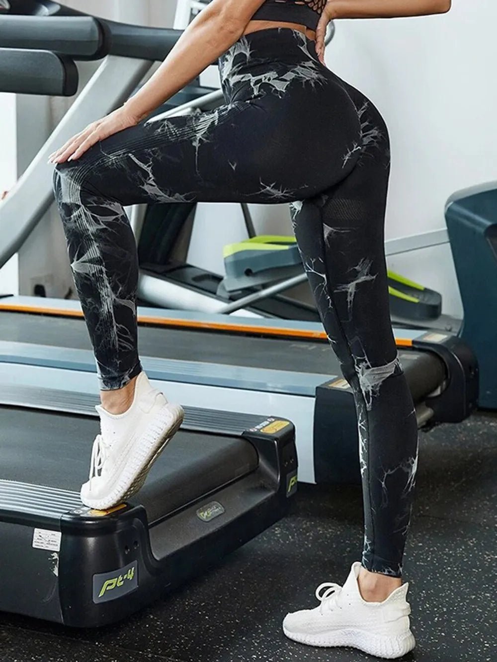 Tie - Dye High Waist Active Leggings - Crowned Energy CO.