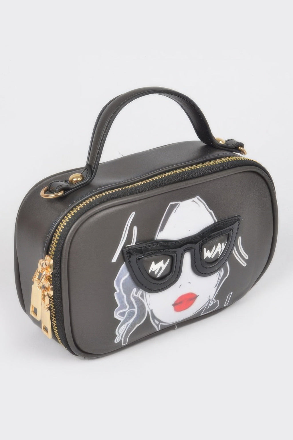Top Handle Novelty Bag - Crowned Energy CO.