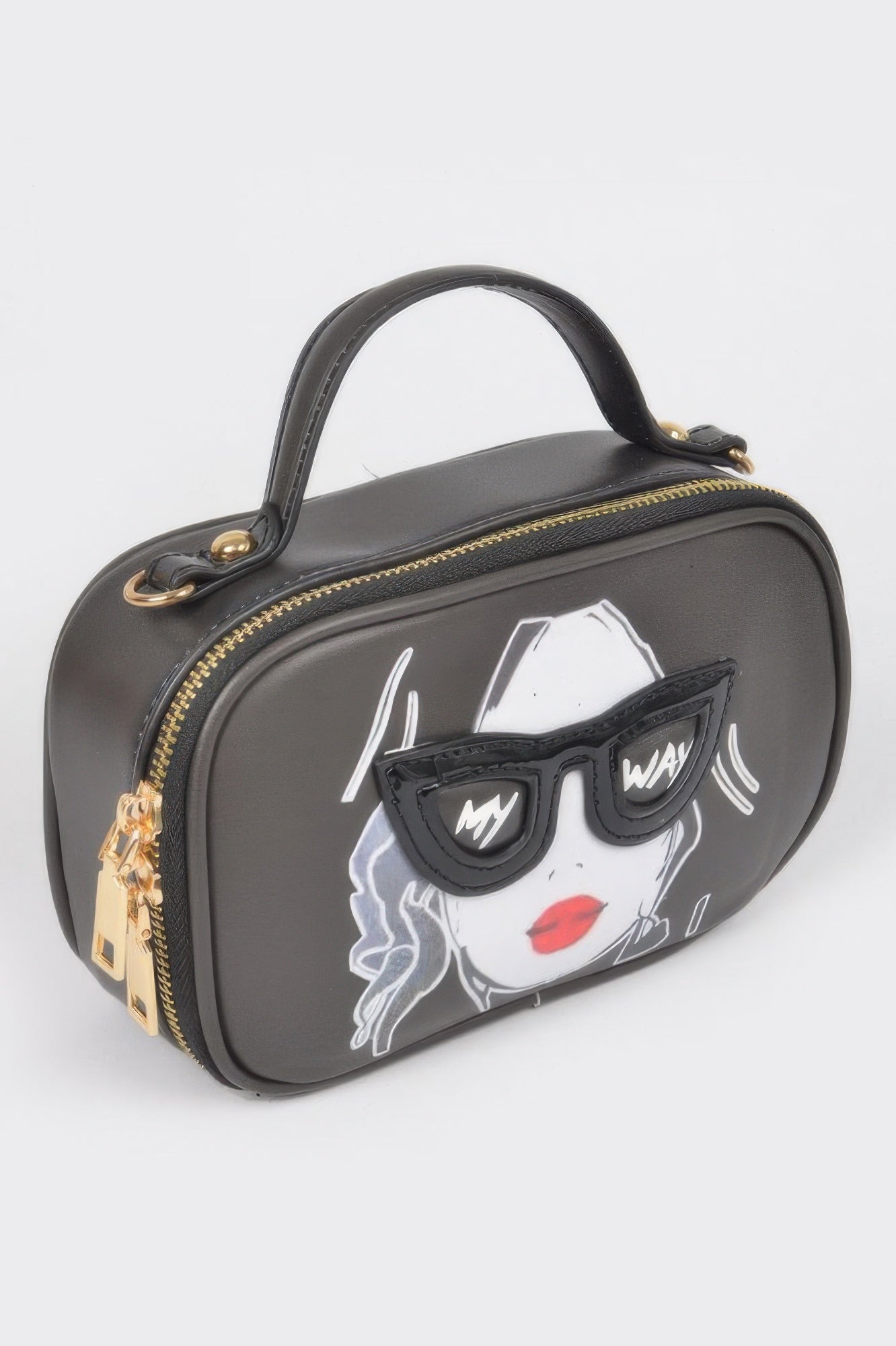 Top Handle Novelty Bag - Crowned Energy CO.