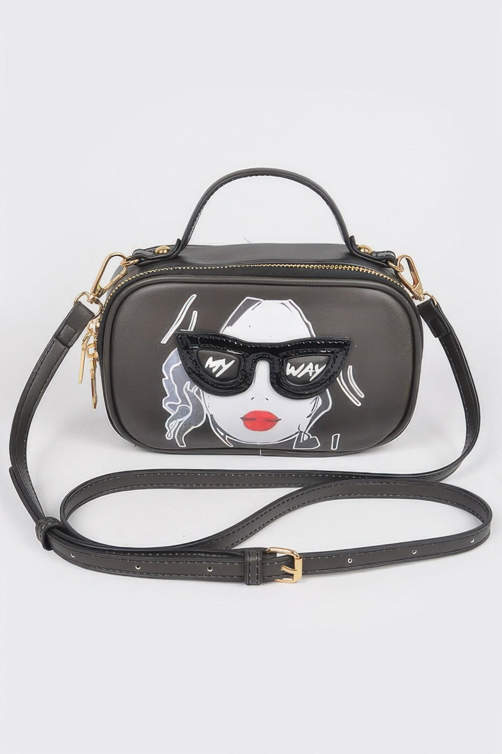 Top Handle Novelty Bag - Crowned Energy CO.
