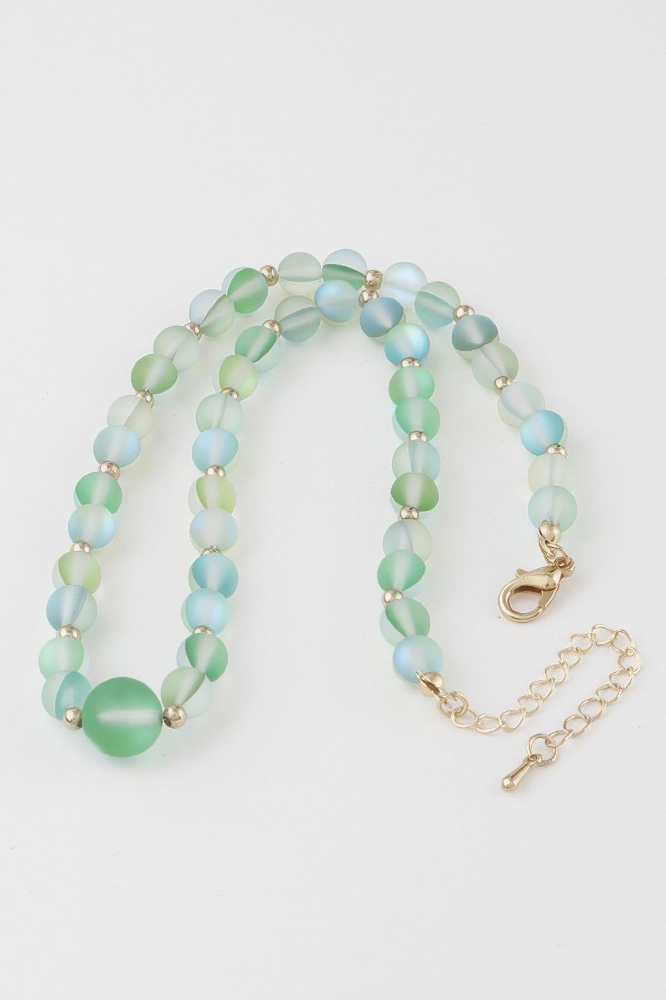 Translucent Bead Necklace - Crowned Energy CO.