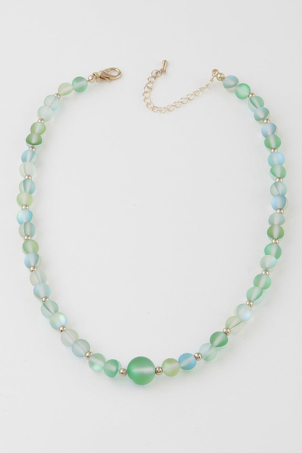Translucent Bead Necklace - Crowned Energy CO.