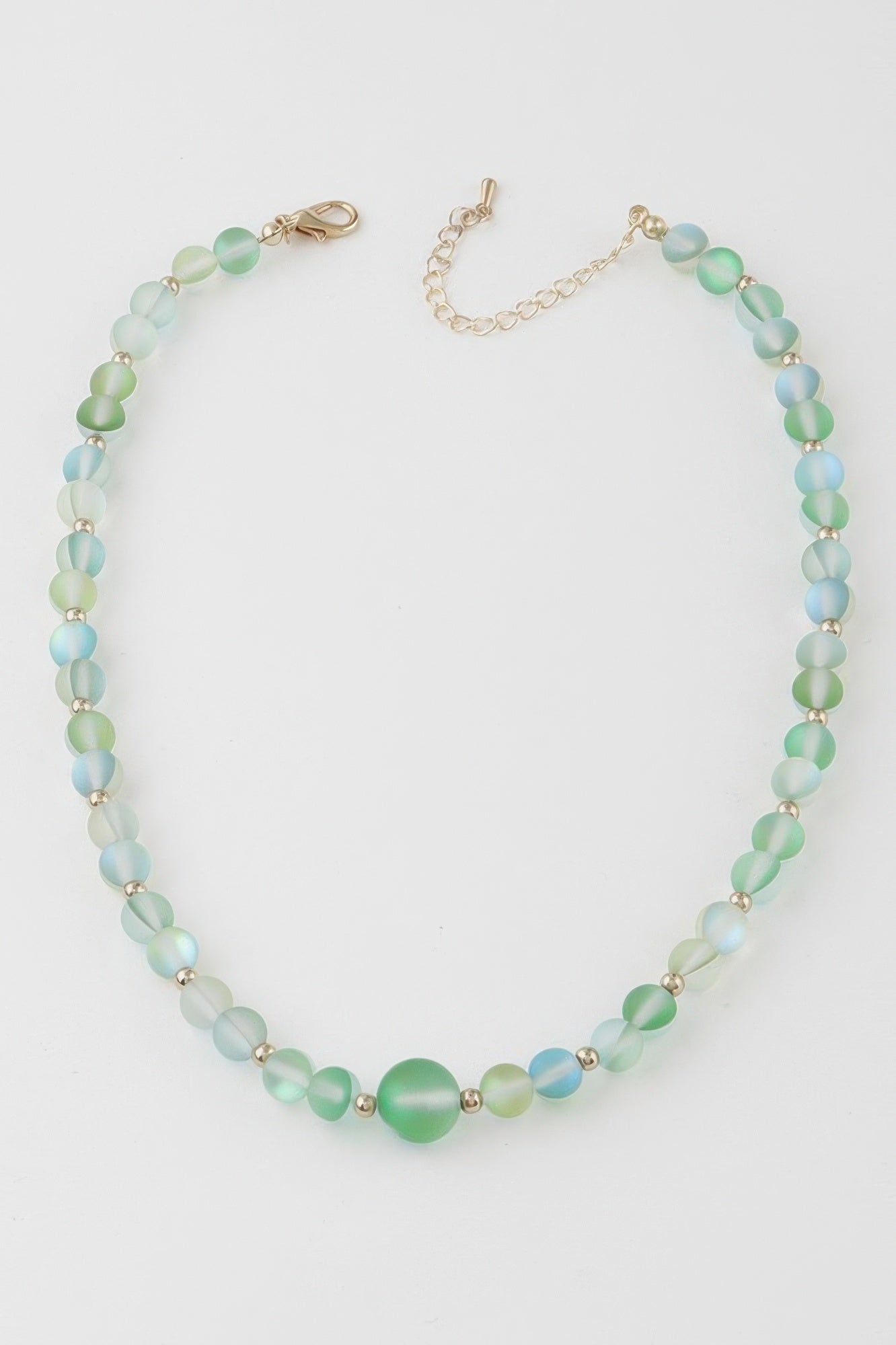 Translucent Bead Necklace - Crowned Energy CO.