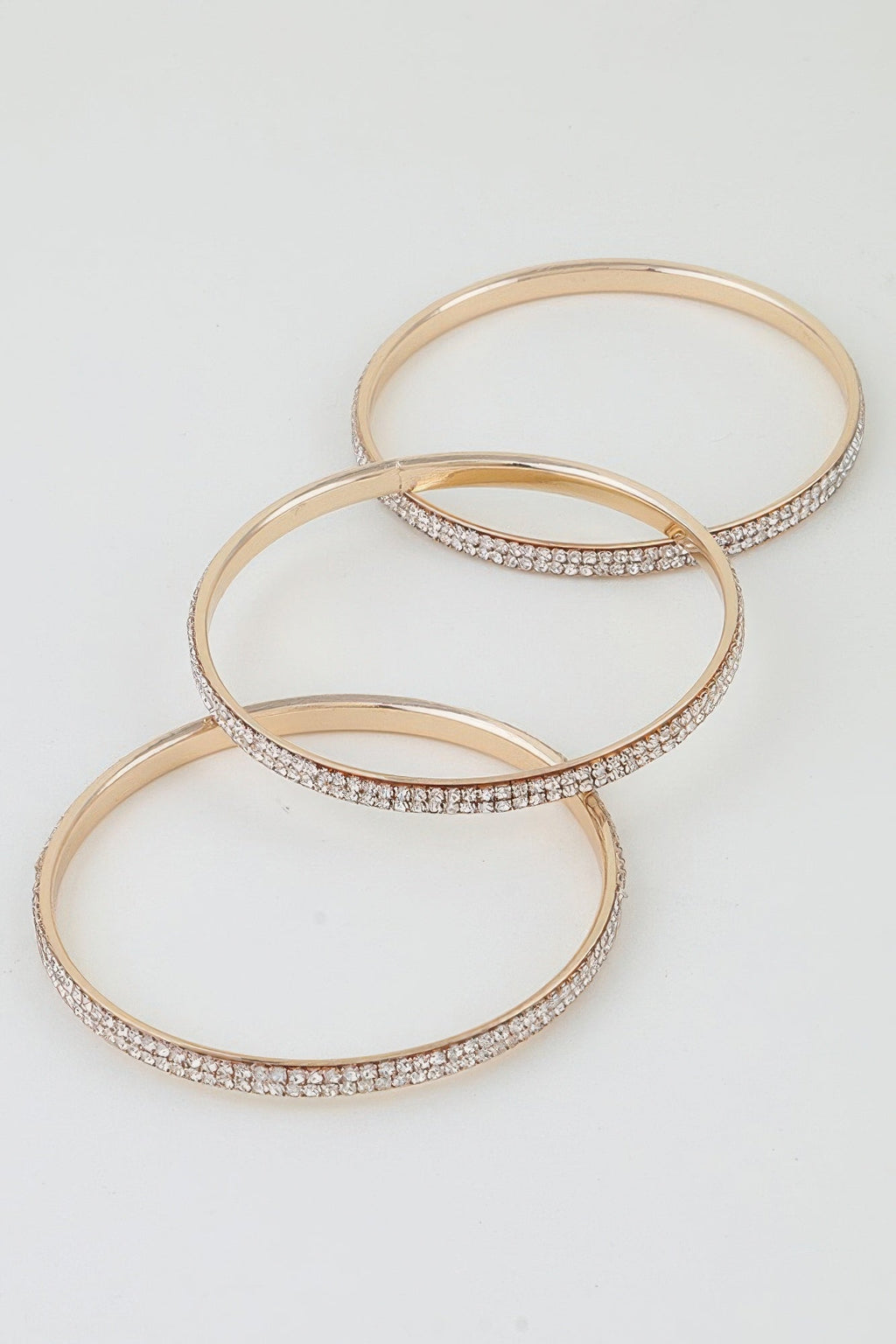 Triple Bejeweled Cuff Bracelet - Crowned Energy CO.
