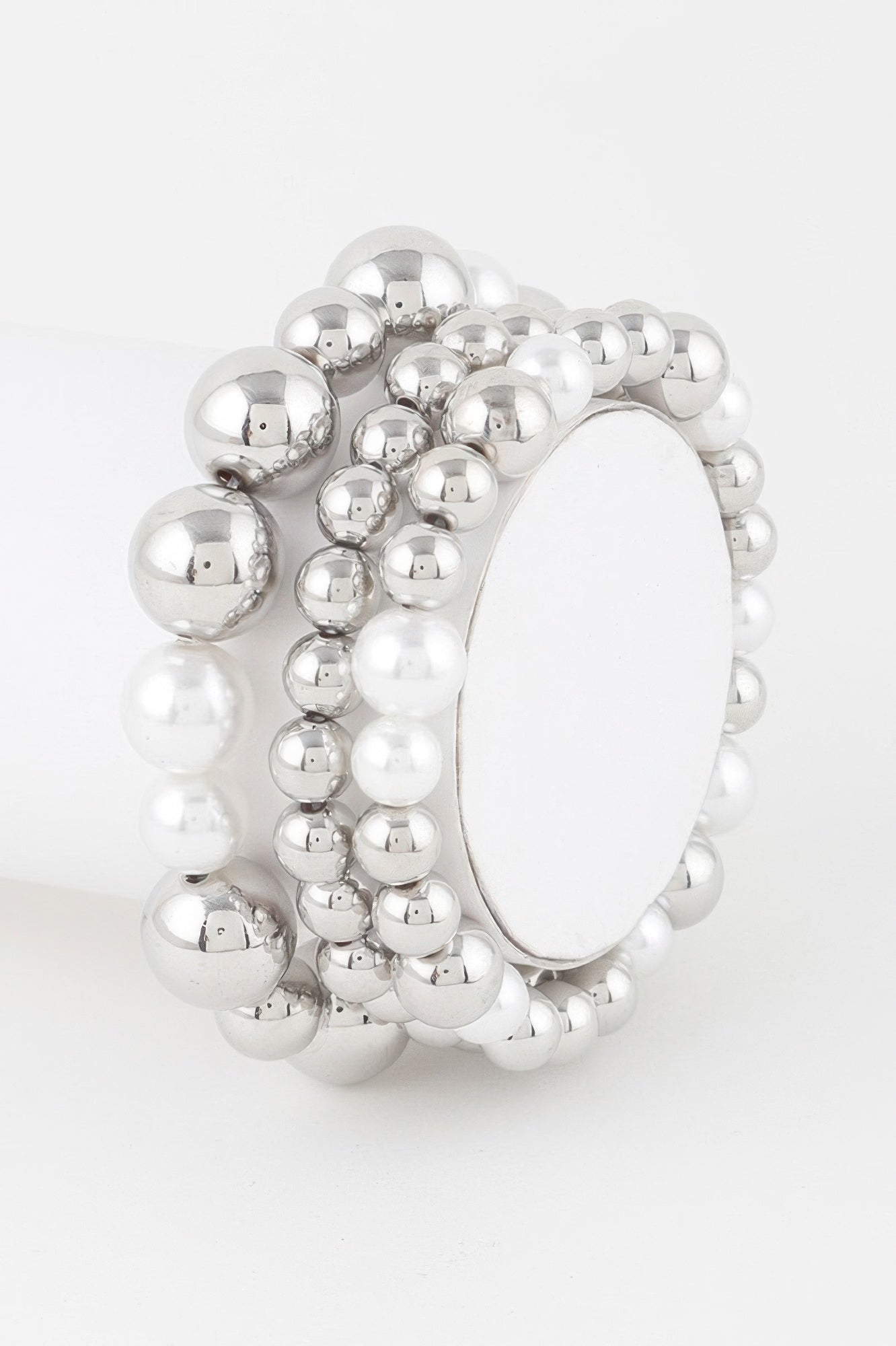 Triple Pearl Beaded Bracelet - Crowned Energy CO.