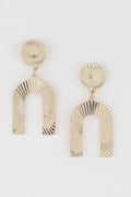 Vector Arch Earrings - Crowned Energy CO.