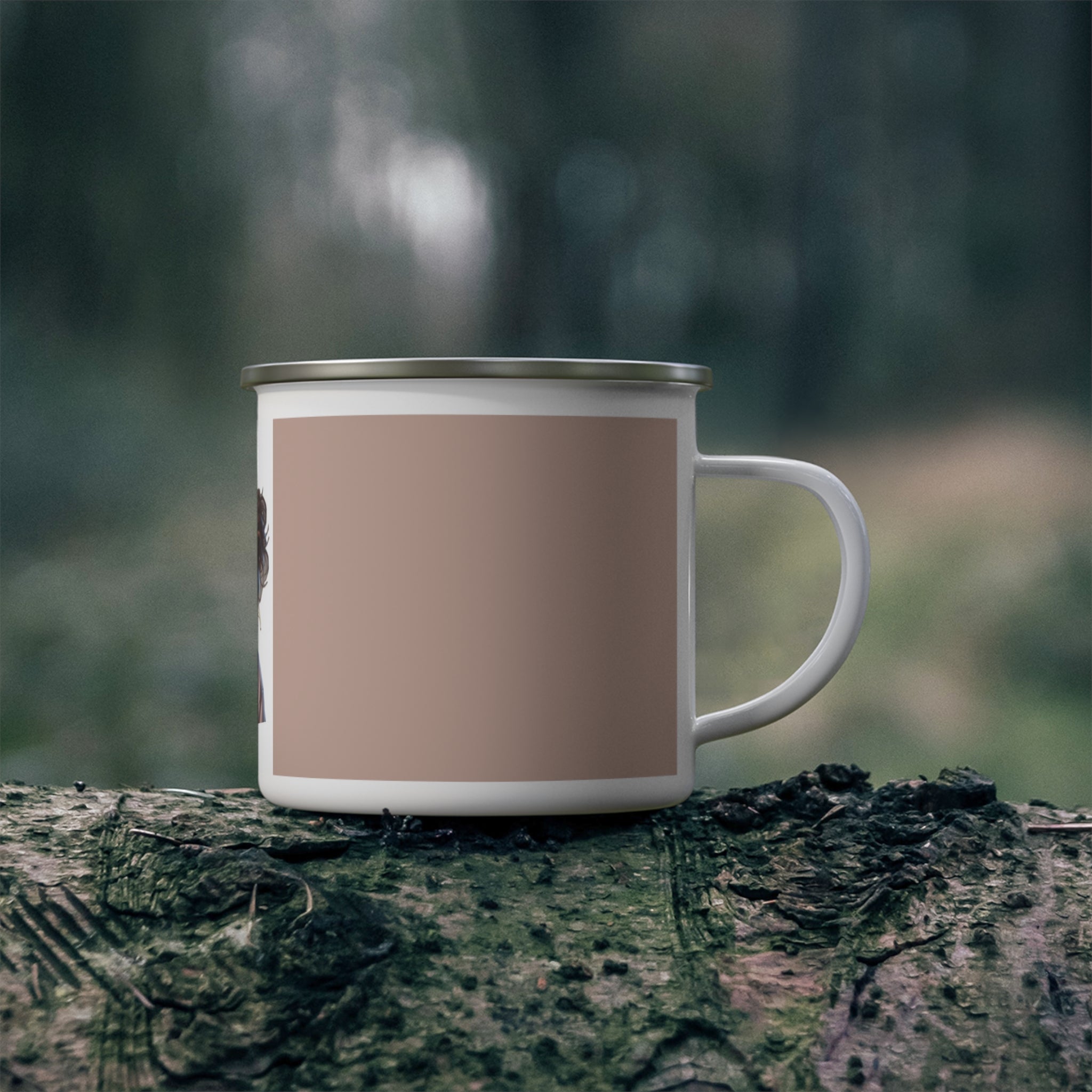 Crowned Energy CO. 12oz Printify Mug Whimsical Enamel Camping Mug, Nature Lover Gift, Cozy Cabin Drinkware, Travel Mug for Adventurers, Cute Mug for Coffee Lovers, Outdoor [...]