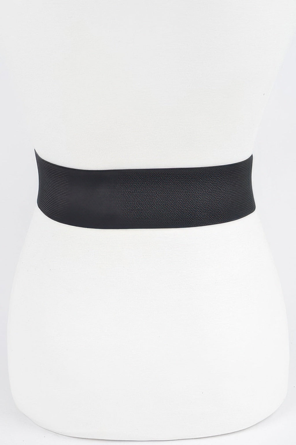 Wide Metal Link Plus Size Elastic Belt - Crowned Energy CO.