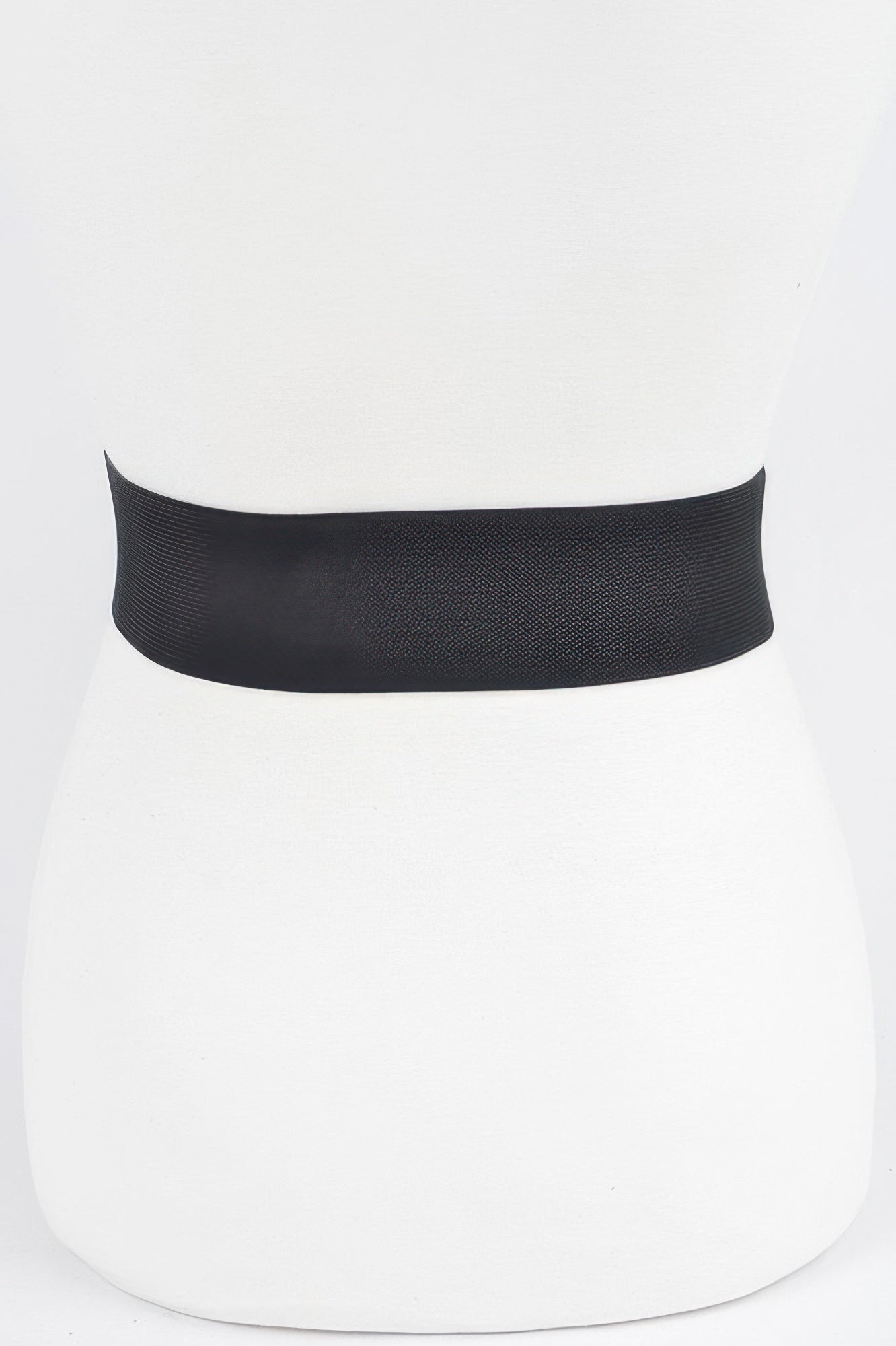 Wide Metal Link Plus Size Elastic Belt - Crowned Energy CO.