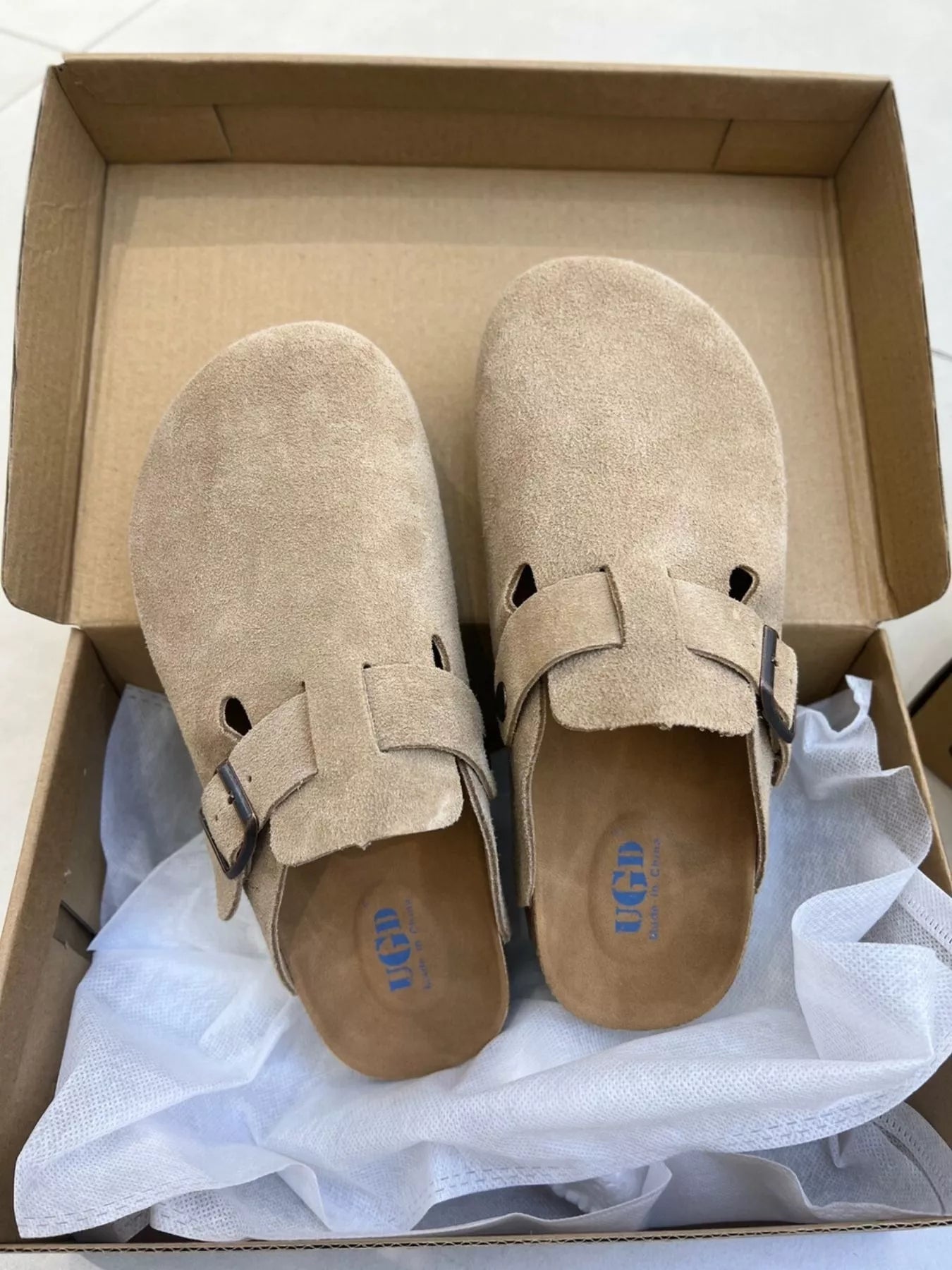 Women’s Round Toe Buckle Slip - On Flats - Crowned Energy CO.