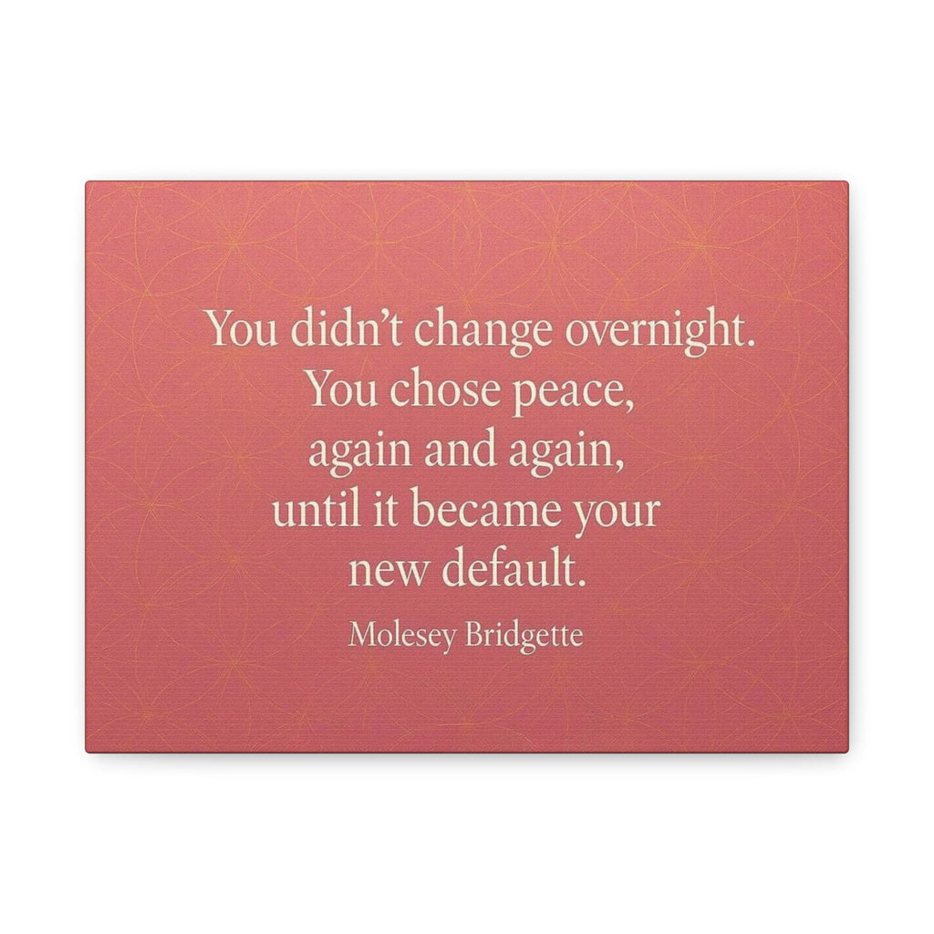 Crowned Energy CO. 12" x 9" (Horizontal) / 1.25" Printify Canvas Words to Empower: Motivational Quote Canvas for Self-Love & Clarity