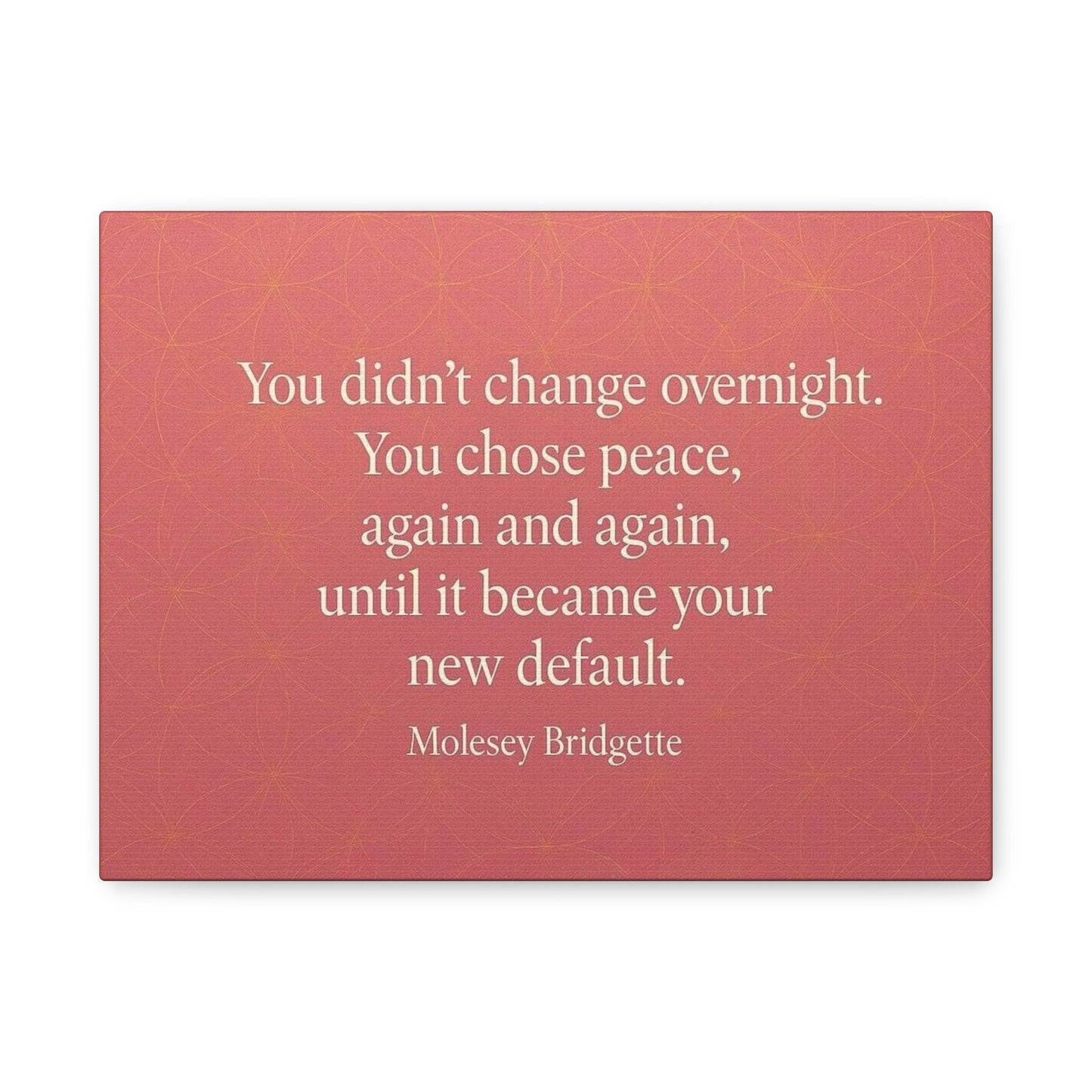 Crowned Energy CO. 12" x 9" (Horizontal) / 1.25" Printify Canvas Words to Empower: Motivational Quote Canvas for Self-Love & Clarity