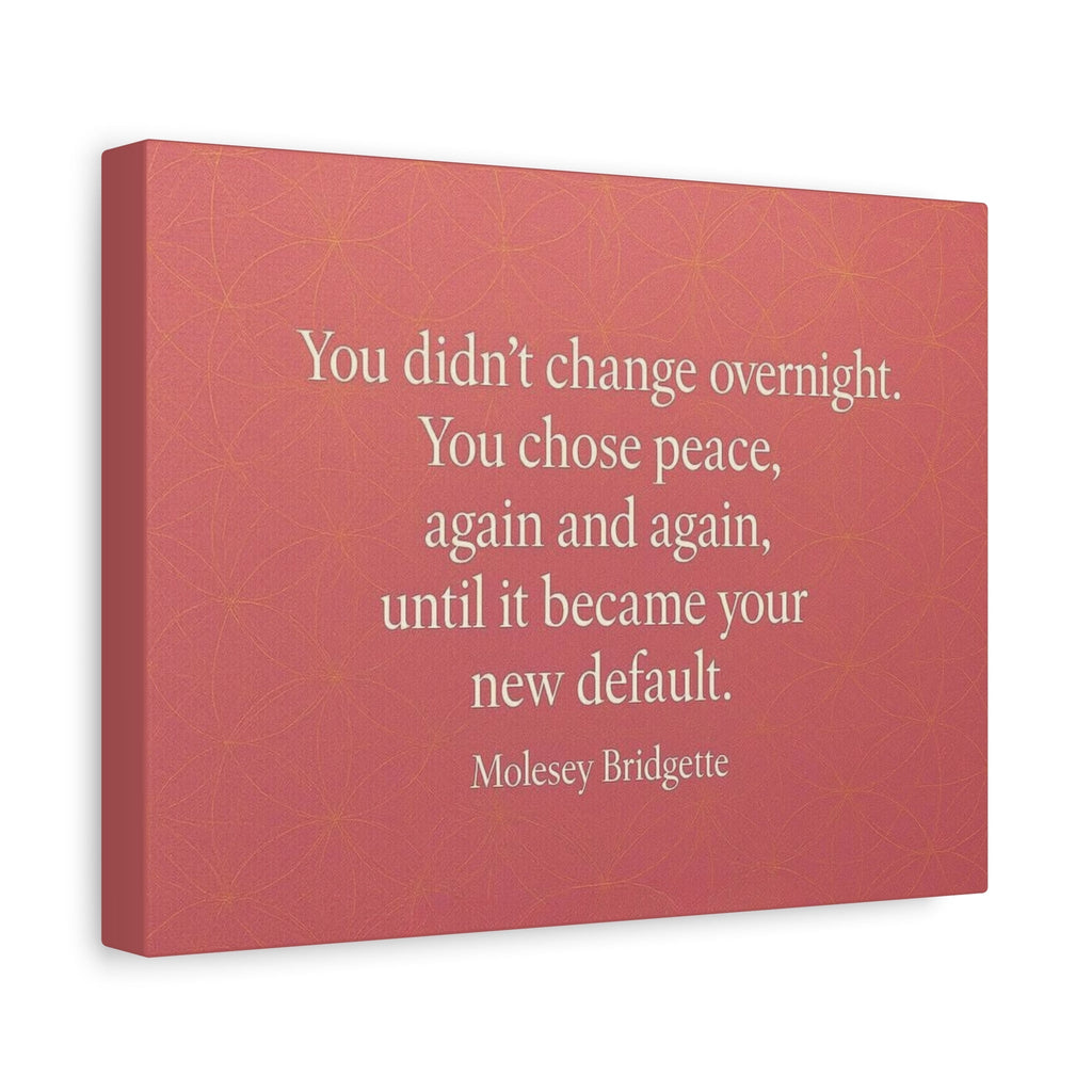 Crowned Energy CO. 12" x 9" (Horizontal) / 1.25" Printify Canvas Words to Empower: Motivational Quote Canvas for Self-Love & Clarity