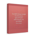 Crowned Energy CO. 12" x 9" (Horizontal) / 1.25" Printify Canvas Words to Empower: Motivational Quote Canvas for Self-Love & Clarity