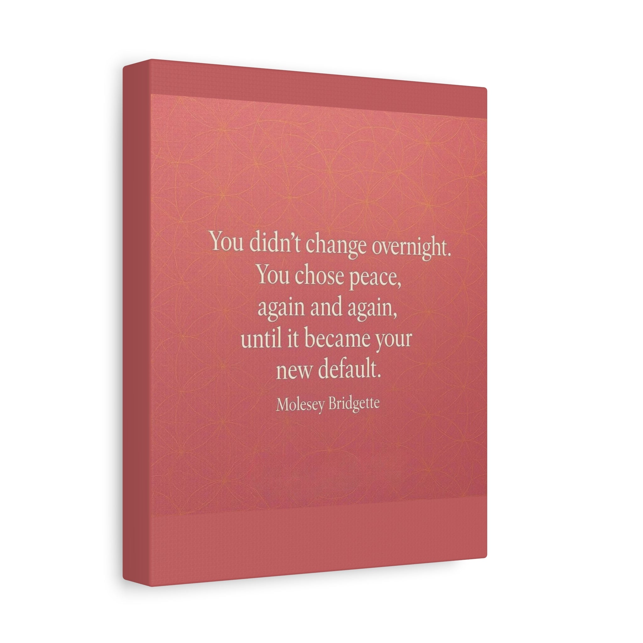 Crowned Energy CO. 12" x 9" (Horizontal) / 1.25" Printify Canvas Words to Empower: Motivational Quote Canvas for Self-Love & Clarity