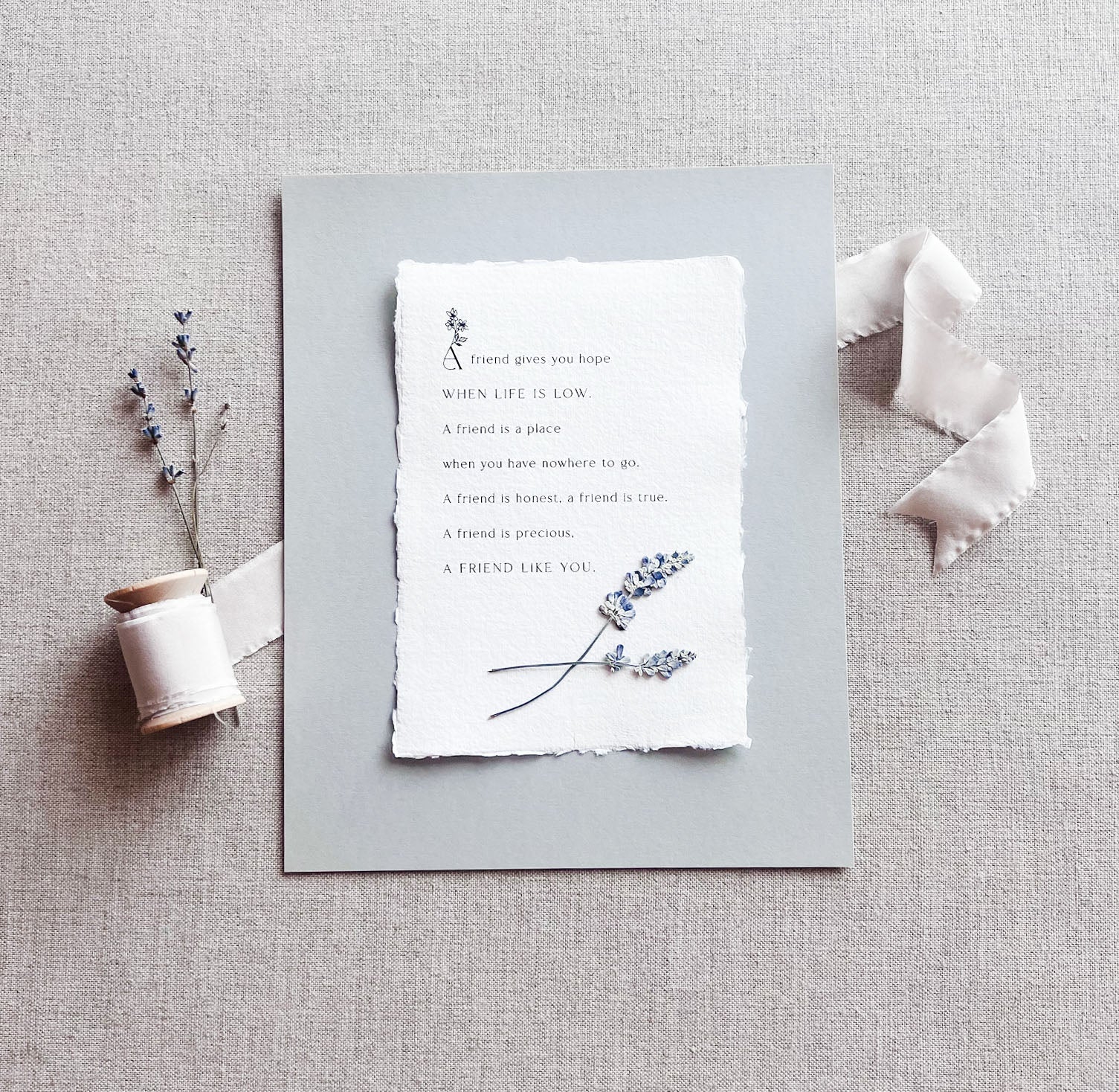 You Are Not Your Thoughts // Mental Wellbeing Print - Crowned Energy CO.