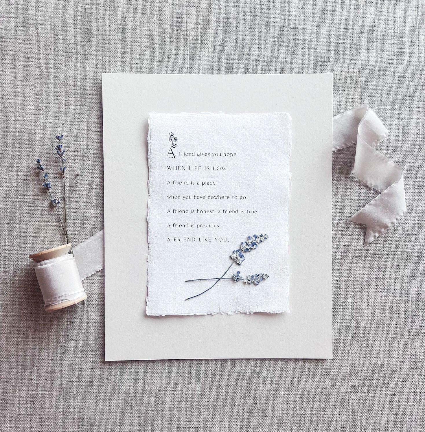 You Are Not Your Thoughts // Mental Wellbeing Print - Crowned Energy CO.