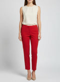 Zac & Rachel Solid Ankle Pants - Crowned Energy CO.