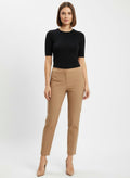 Zac & Rachel Solid Ankle Pants - Crowned Energy CO.