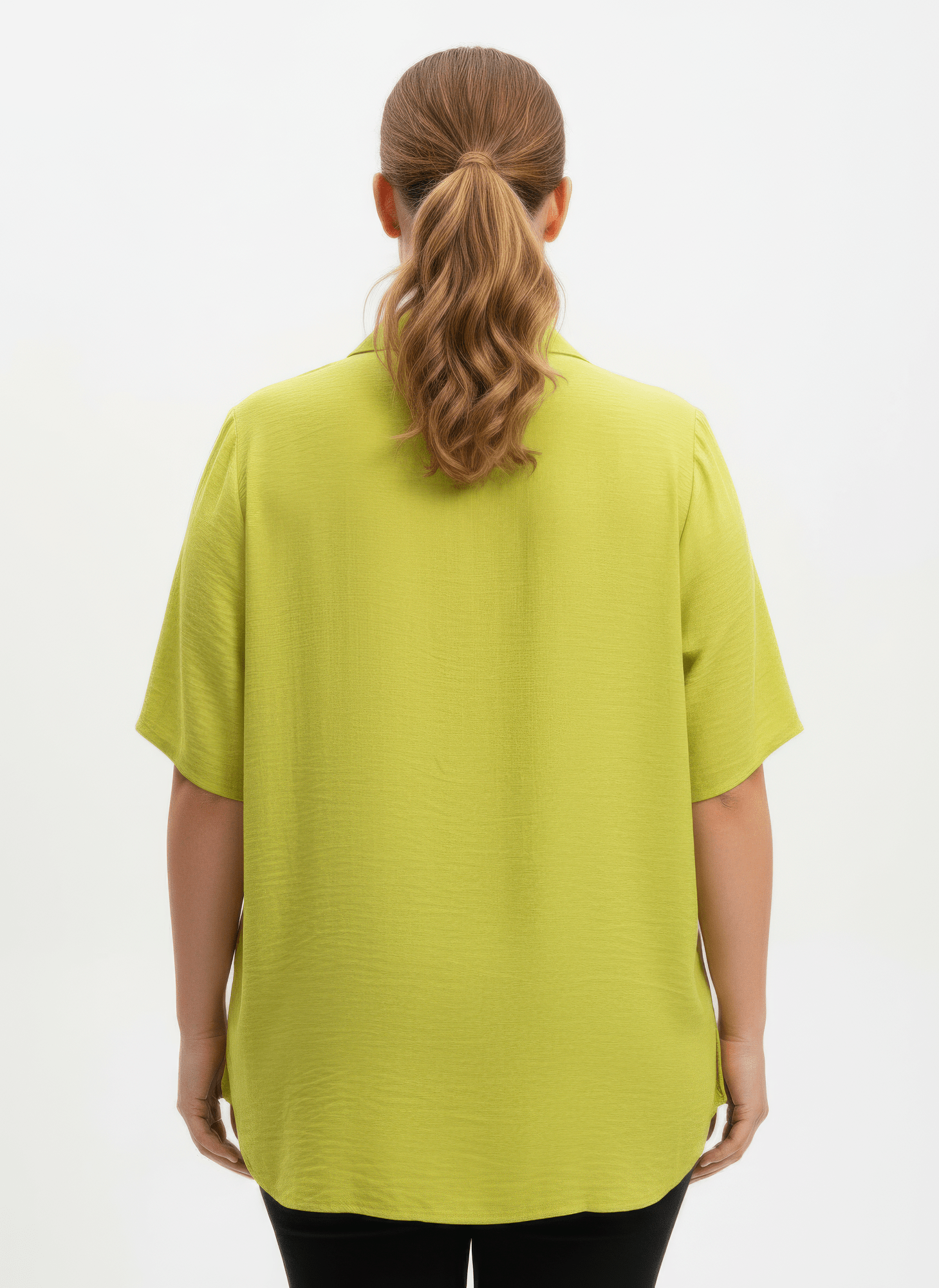 Zip - front Collared Utility Knit Top - Crowned Energy CO.