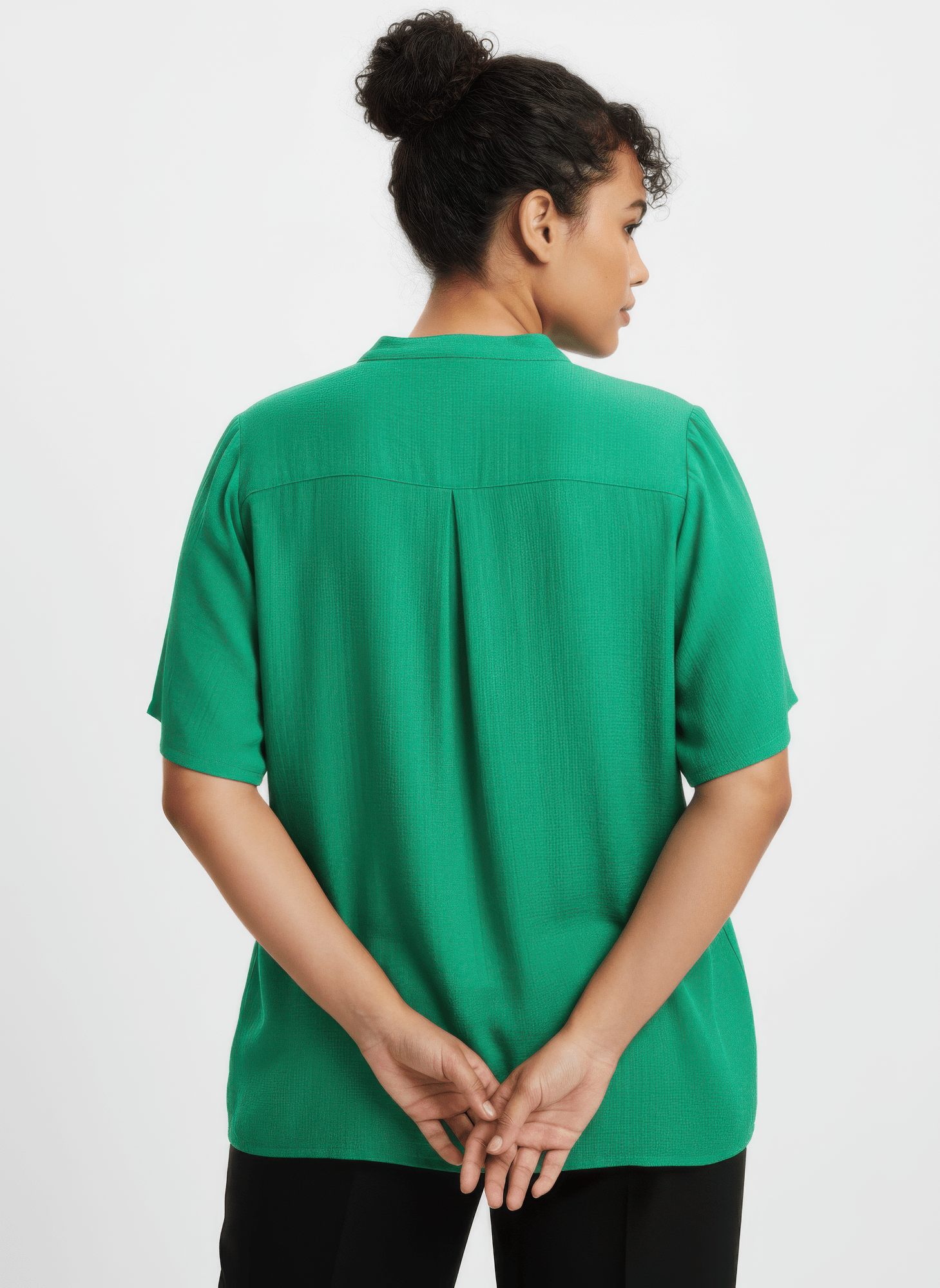 Zip - front Utility Pocket Knit Top - Crowned Energy CO.